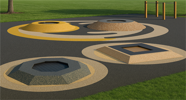 Уличные батуты