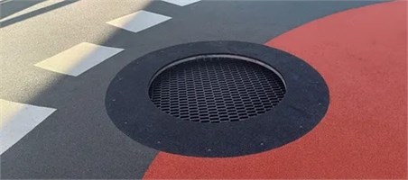 Уличные батуты встраиваемые