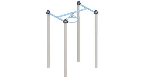 Вращающийся турник TMS-V25