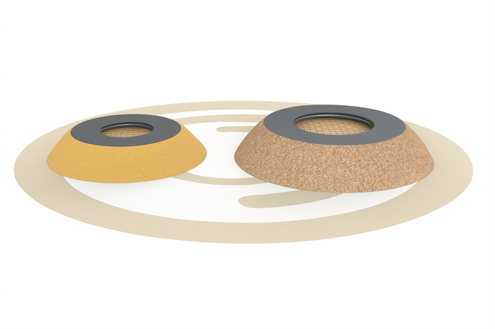 Уличный круглый батут в платформе TMS-BPR