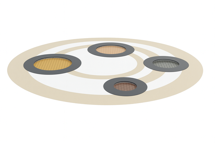 Уличный круглый батут встраиваемый TMS-BBR