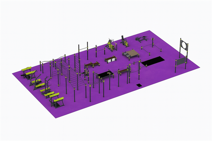Многофункциональная уличная площадка ГТО по приказу №1286 TMS-GTOА25
