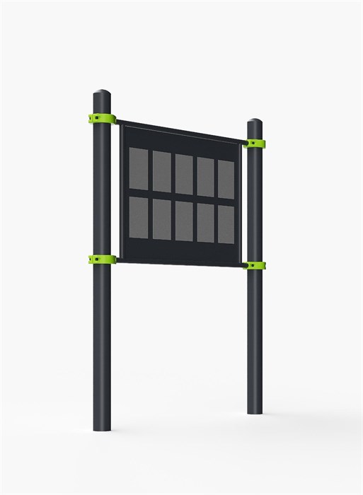 Информационная стойка с описание тестов ГТО TMS-GTOА25.5