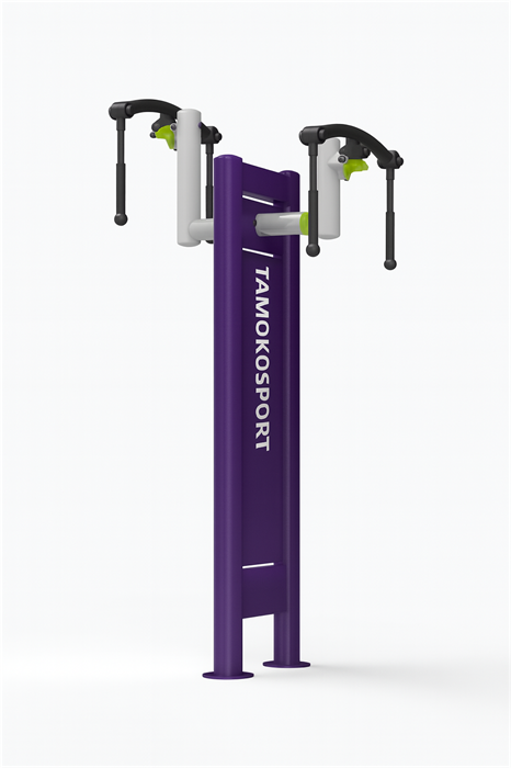 Тренажер уличный ретрактор двойной TMS-LBT10