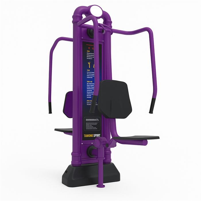 Тренажер уличный жим сидя двойной TMS-LBT15