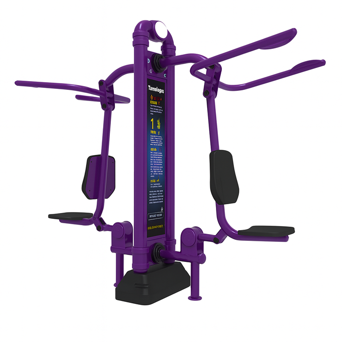 Тренажер уличный вертикальная тяга двойной TMS-LBT16