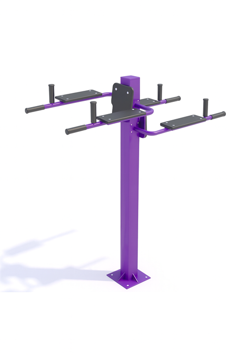 Тренажер уличный Брусья-пресс TMS-LBT26