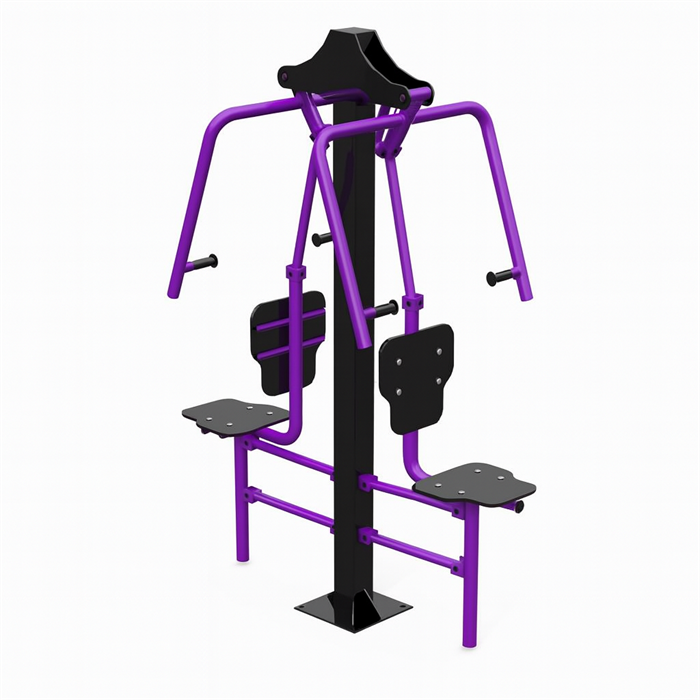 Тренажер уличный Жим от груди двойной TMS-LBT38