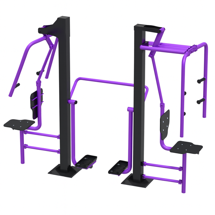 Тренажер уличный Жим рук+Шагомер+Баттерфляй TMS-LBT48