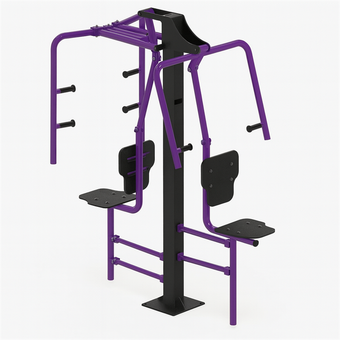 Тренажер уличный Баттерфляй+Жим от груди TMS-LBT55