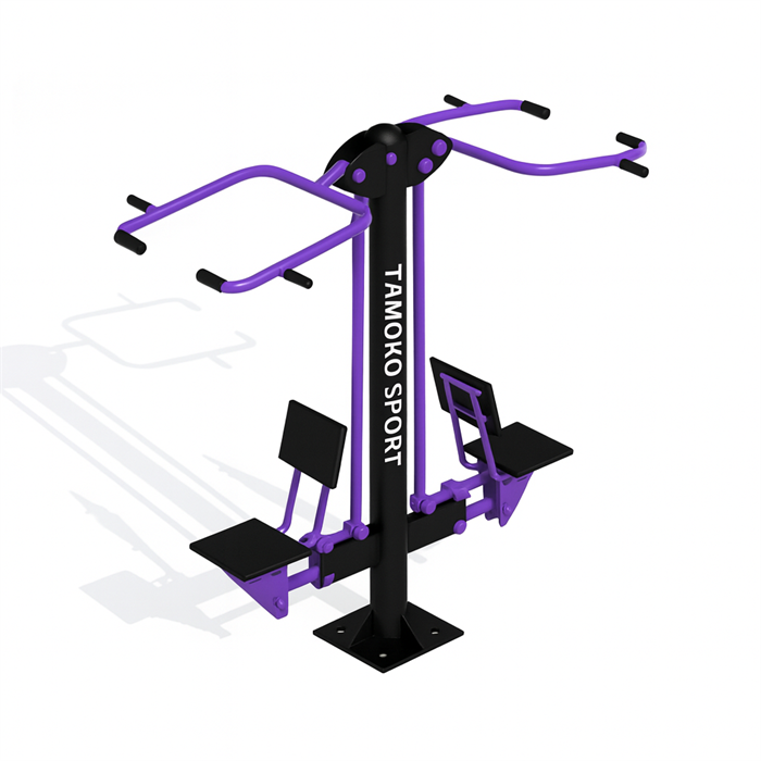 Тренажер уличный Верхняя тяга двойной TMS-LBT41