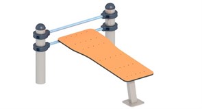 Скамья для пресса TMS-V16