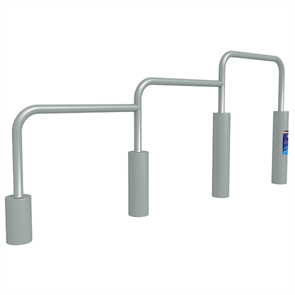 Уличный тренажёр для растяжки ног TMS-V37