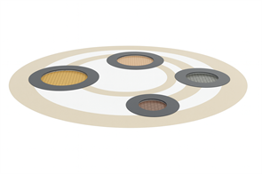 Уличный круглый батут встраиваемый TMS-BBR