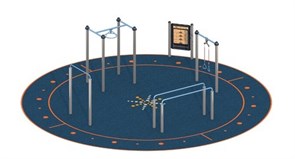 Воркаут комплекс TMS-V3 Полоса препятствий TMS-V3