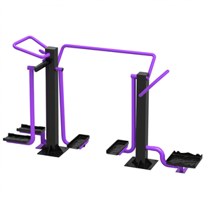 Тренажер уличный Шпагат+Шагомер+Твистер TMS-LBT47