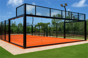 Поле для падл-тенниса Premium Grass Padel Tennis 12 Brown (20 х 10 м) TMS-PG-PTBR12