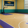 Спортивное покрытие для баскетбола TMS-BSL